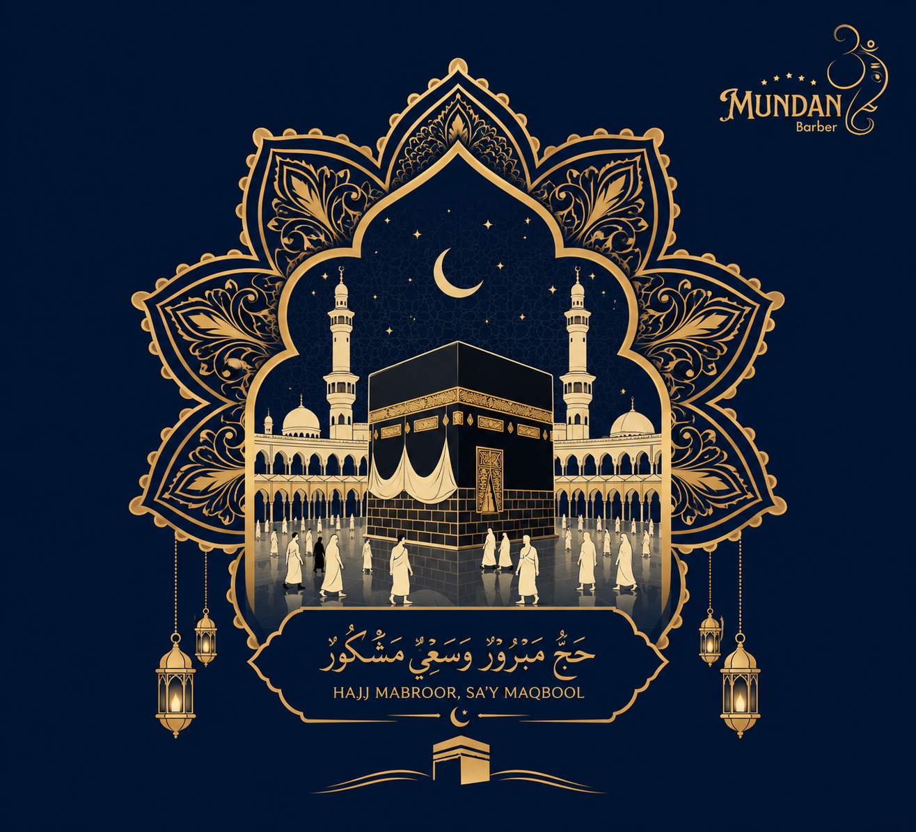 -Request Professional Hajj Head Shaving (Halq) Service