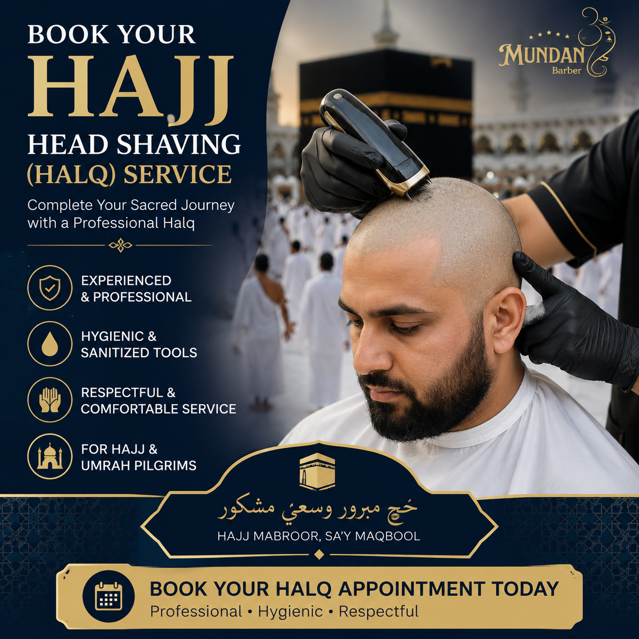 Book Hajj Head Shaving