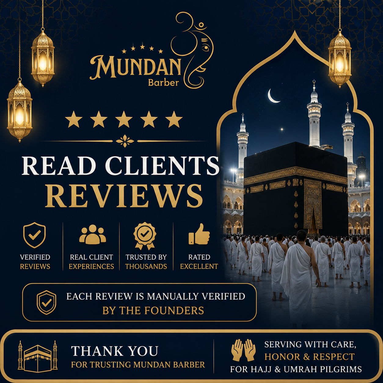 Reviews Hajj Barber